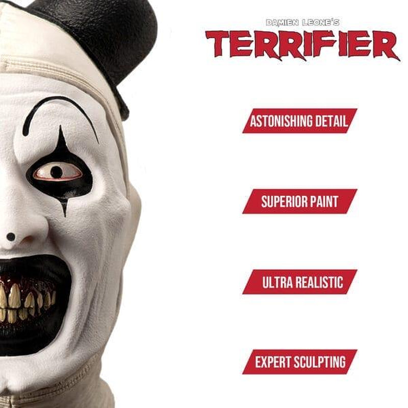 Terrifier 3 Latex Adult Halloween Costume Mask
