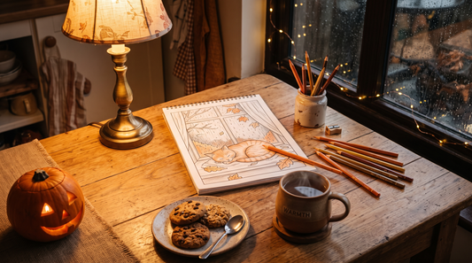 Why Your Brain Loves a Coloring Book (And Why It Works Better in Autumn)