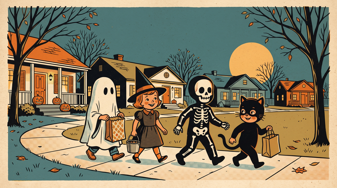 Why Old Halloween Candy Ads Look So Good (And What They Were Actually Selling)