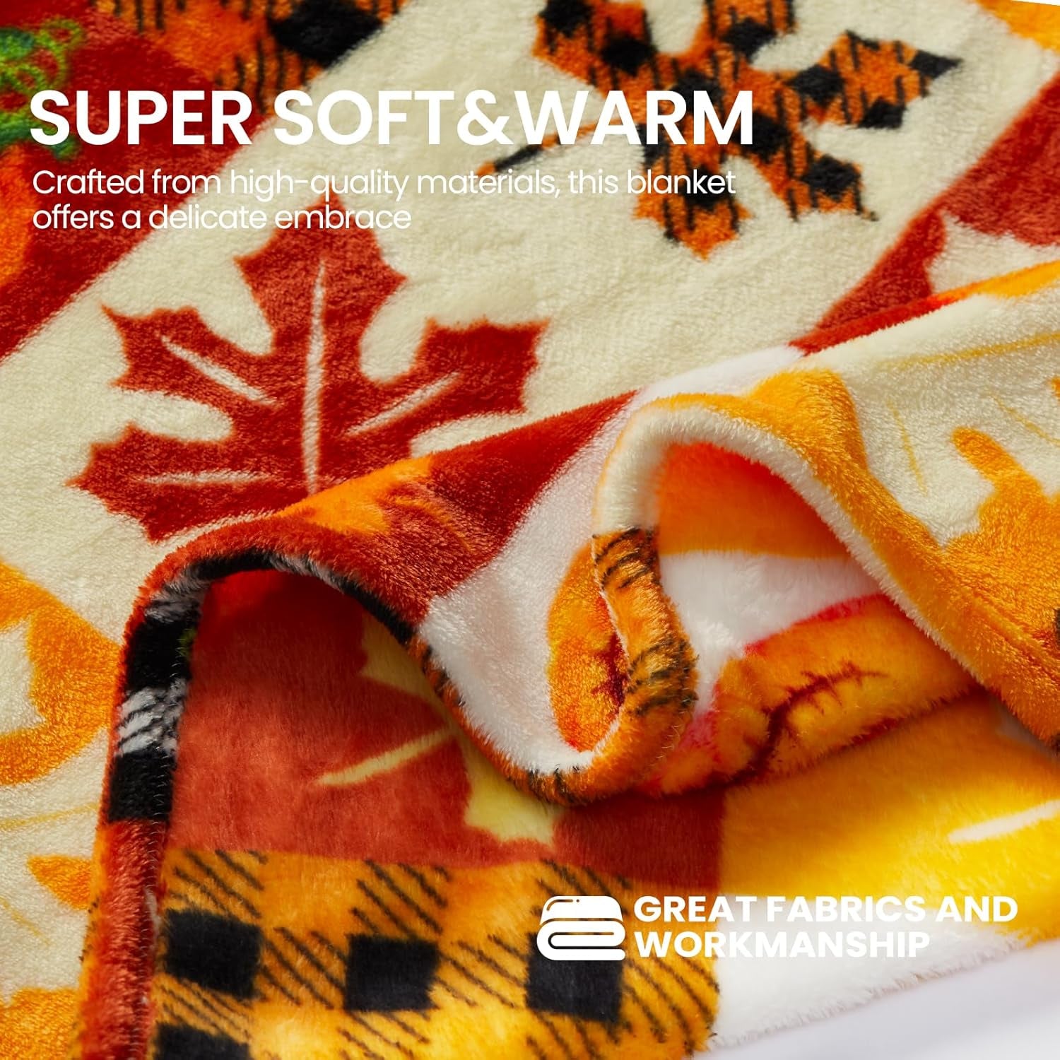 Halloween Fleece Throw Blanket