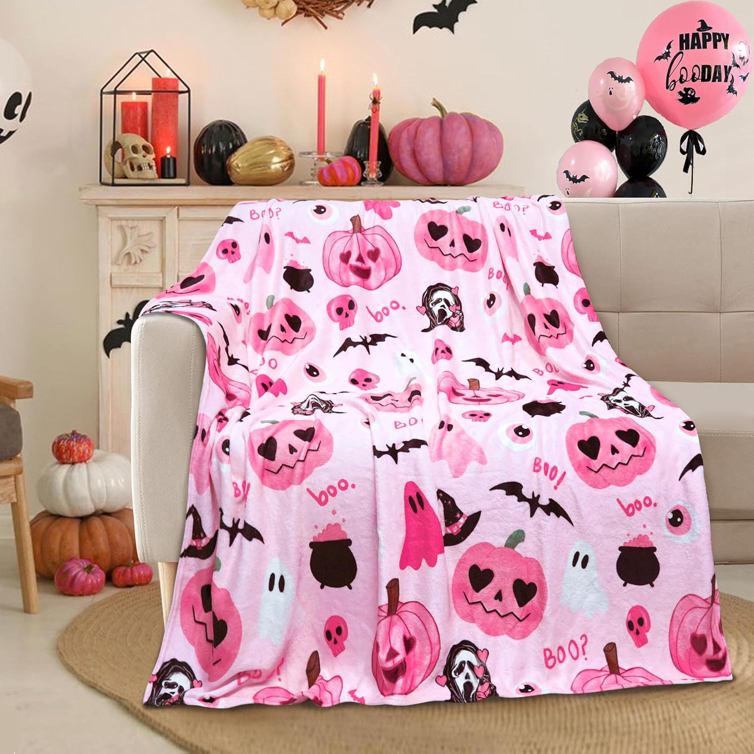 HWB Halloween Throw Blanket