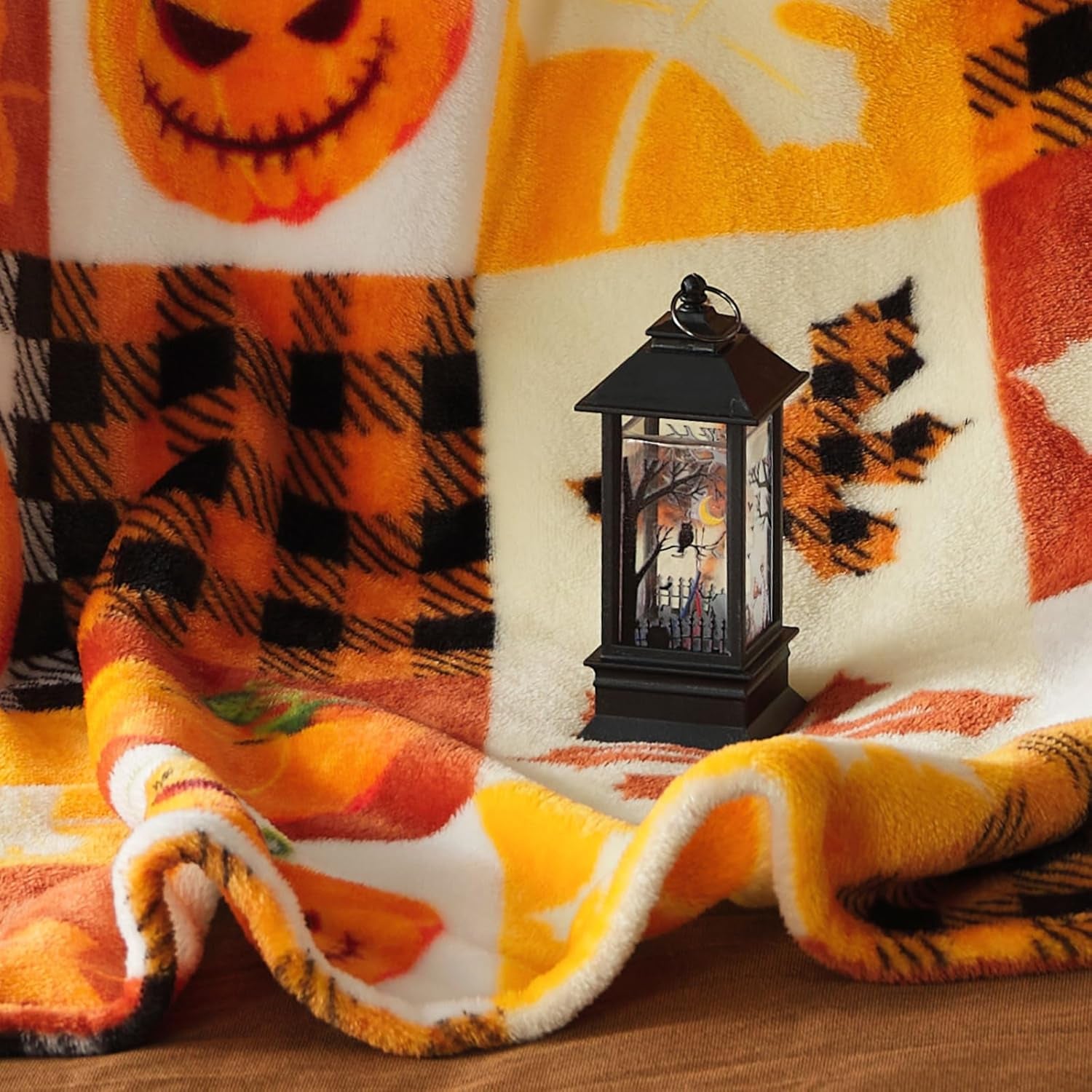 Halloween Fleece Throw Blanket