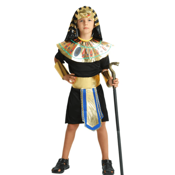 Halloween Costumes Boy Girl Ancient Egypt Egyptian Pharaoh Cleopatra Prince Princess Costume for Children Kids Cosplay - Image 8