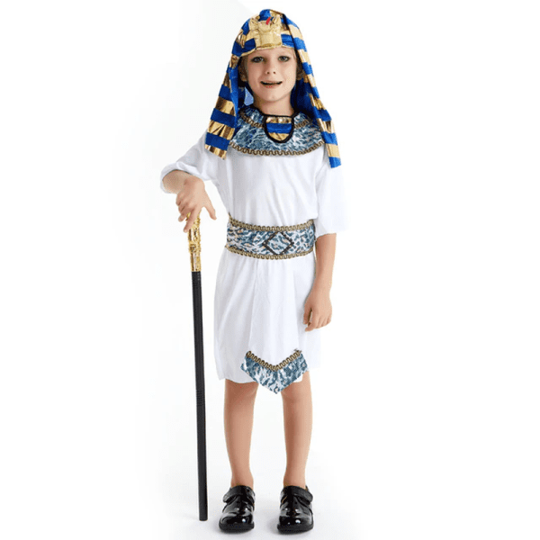 Halloween Costumes Boy Girl Ancient Egypt Egyptian Pharaoh Cleopatra Prince Princess Costume for Children Kids Cosplay - Image 11