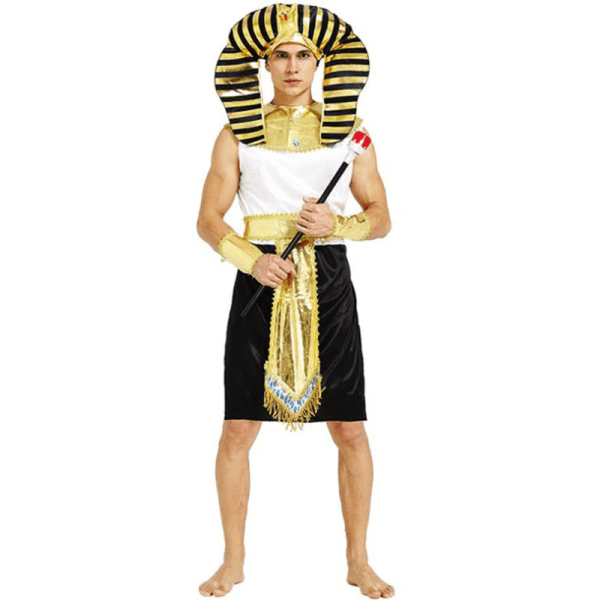 Ancient Egypt Egyptian Pharaoh Halloween Costume - Image 3