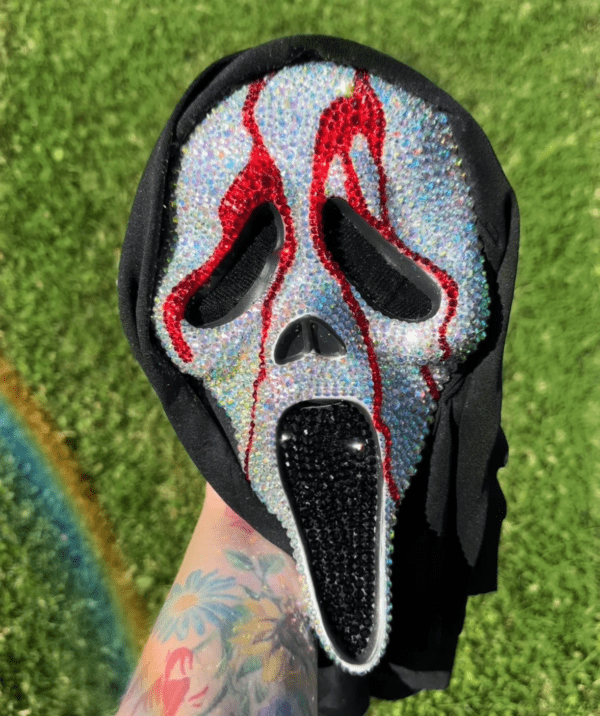 Crystalized Bloody Scream Ghostface Mask - Image 2