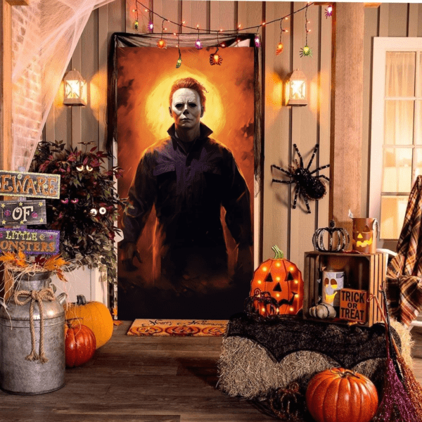 Horror Movie Michel Halloween Door Decoration - Image 7