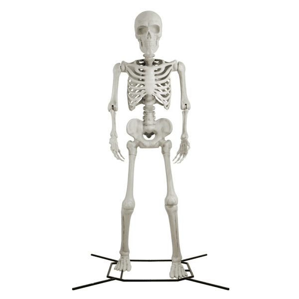 10 Ft. Giant Poseable Skeleton, Bone Colored, Halloween Outdoor Decoration, Way to Celebrate - Image 2