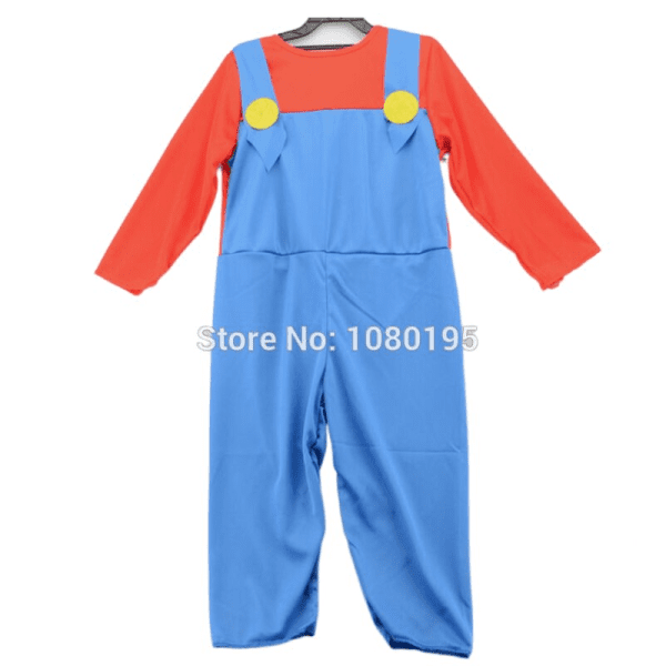 Super Mari Luigi Brother Costume Kids and Adults - Image 6