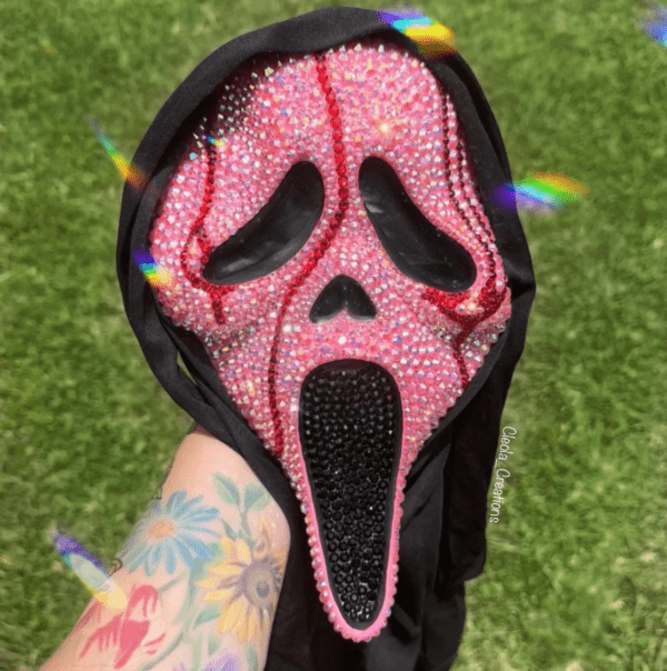 Crystalized Bloody Scream Ghostface Mask - Image 5