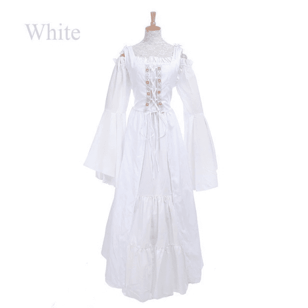 S-6XL Medieval Punk Dress Cosplay Halloween Costumes Women Palace Carnival Party Disguise Princess Female Victorian Vestido Robe - Image 14