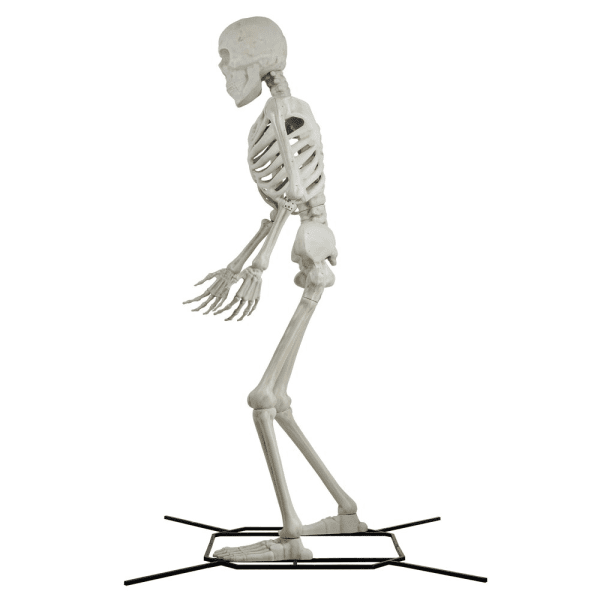 10 Ft. Giant Poseable Skeleton, Bone Colored, Halloween Outdoor Decoration, Way to Celebrate - Image 6