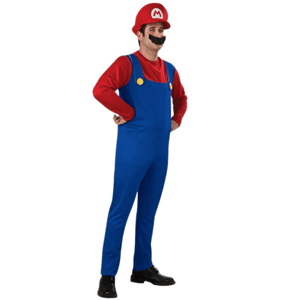 Super Mari Luigi Brother Costume Kids and Adults - Image 7