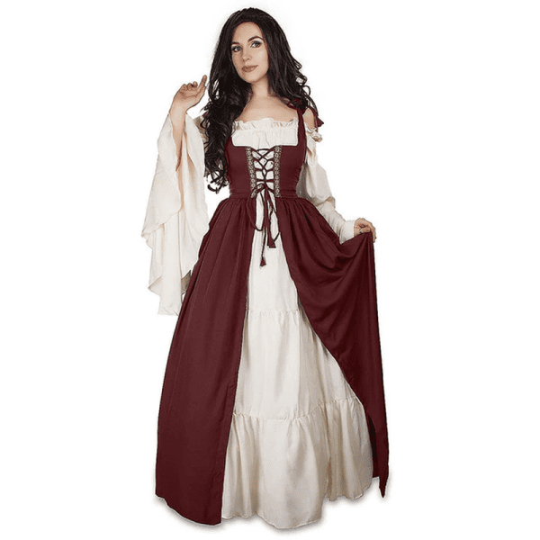 S-6XL Medieval Punk Dress Cosplay Halloween Costumes Women Palace Carnival Party Disguise Princess Female Victorian Vestido Robe - Image 8