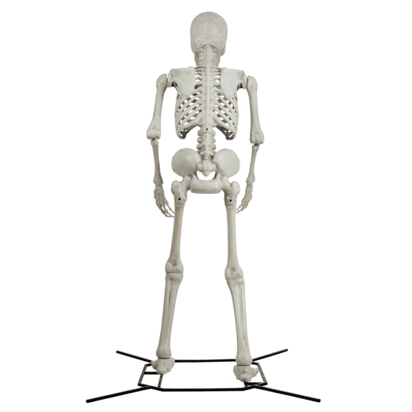 10 Ft. Giant Poseable Skeleton, Bone Colored, Halloween Outdoor Decoration, Way to Celebrate - Image 3