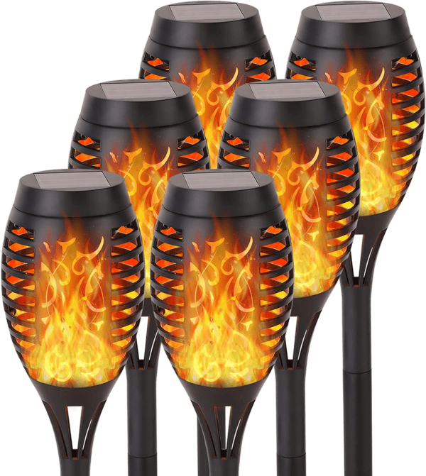 8 Pack Halloween Decorations Outdoor with Flickering Flame - Image 15