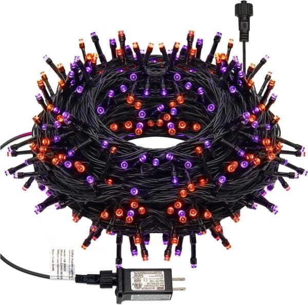 300 LED Halloween Lights, 98.5FT Halloween String Lights with 8 Lighting Modes - Image 10