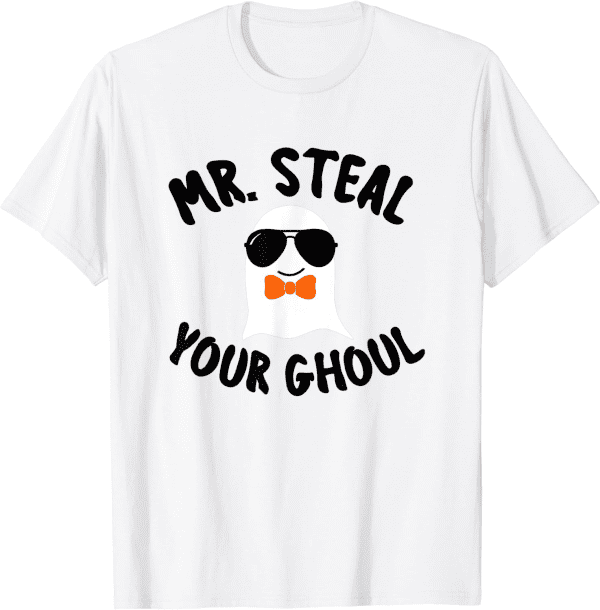 Mr. Steal Your Ghoul Ghost Costume Boys Halloween T-Shirt