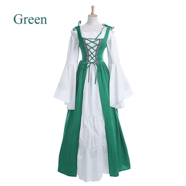 S-6XL Medieval Punk Dress Cosplay Halloween Costumes Women Palace Carnival Party Disguise Princess Female Victorian Vestido Robe - Image 12