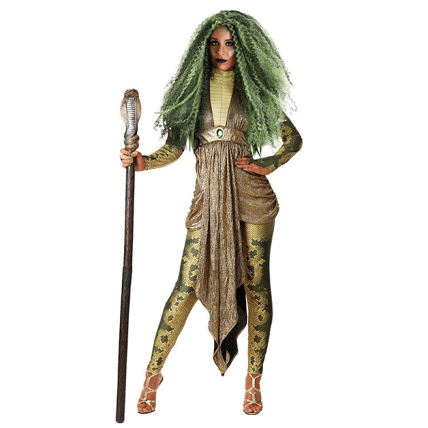 Gothic Halloween Ancient Greek Myth Medusa Costume