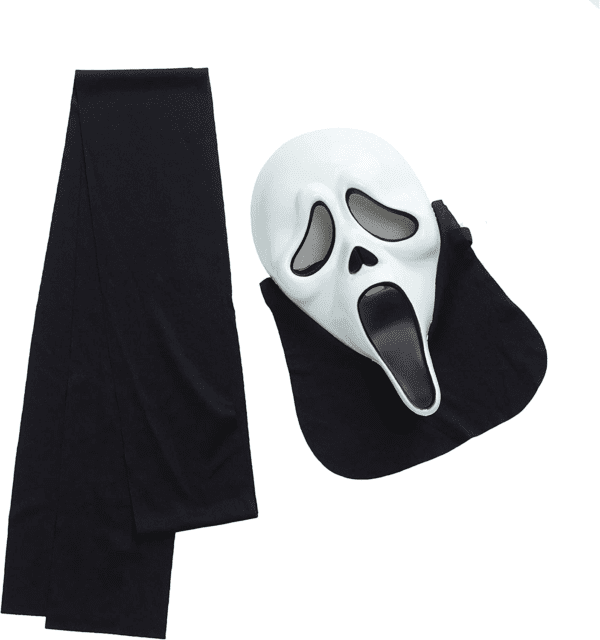 Adult Scream Ghost Face Costume, Black - Image 7