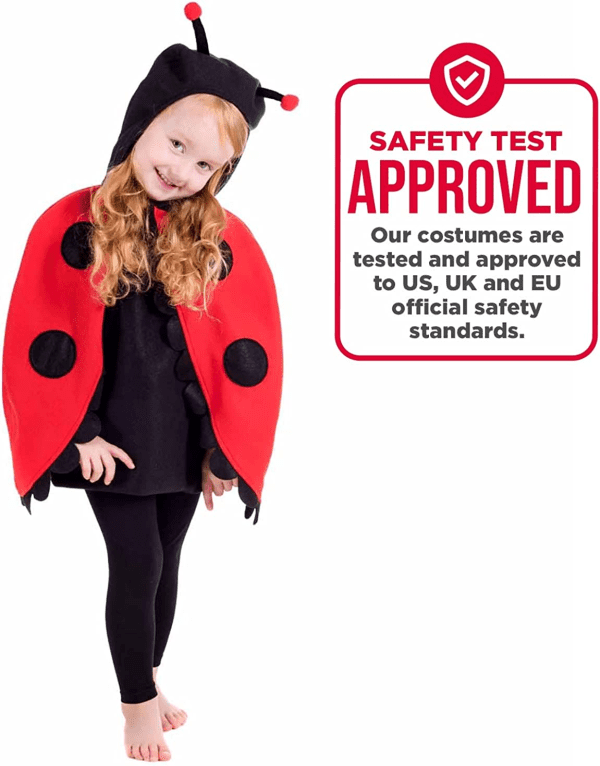 Ladybug Costume Toddler with Wings - Image 4