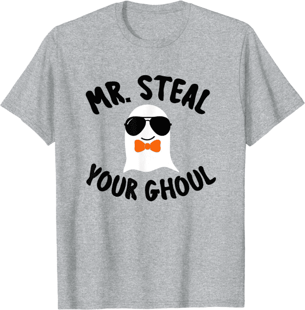 Mr. Steal Your Ghoul Ghost Costume Boys Halloween T-Shirt - Image 4