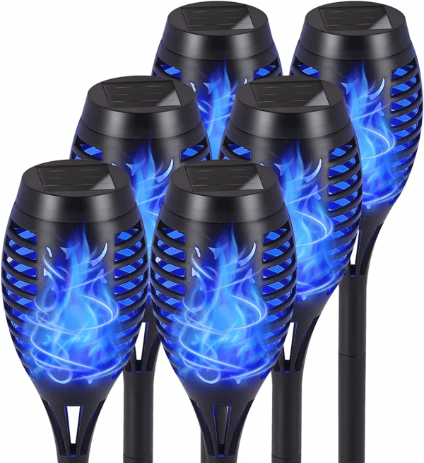 8 Pack Halloween Decorations Outdoor with Flickering Flame - Image 11