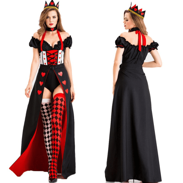 Sexy Alice in Wonderland Queen of Hearts Costume