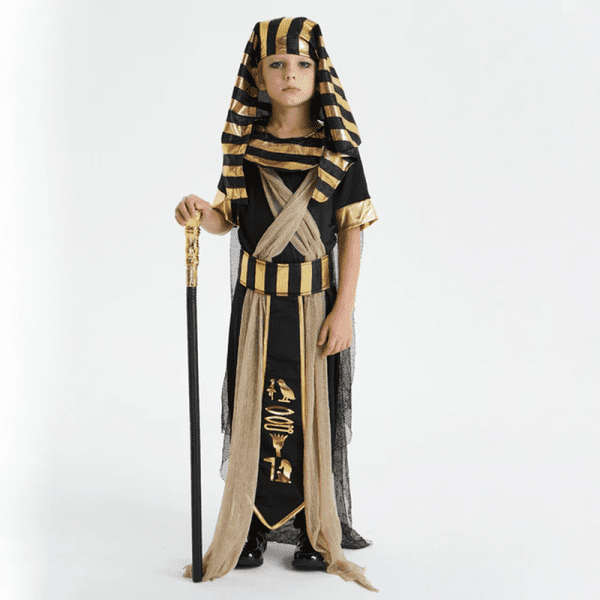 Halloween Costumes Boy Girl Ancient Egypt Egyptian Pharaoh Cleopatra Prince Princess Costume for Children Kids Cosplay - Image 7