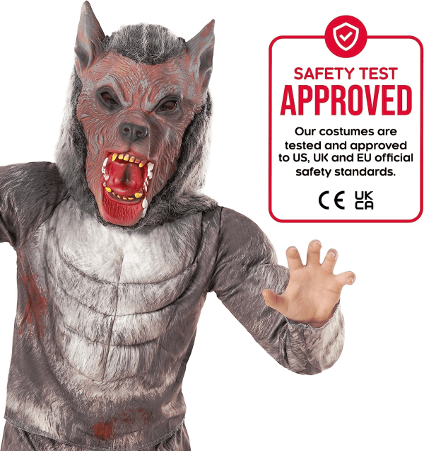 Morph Wolf Costume for Kids - Image 3