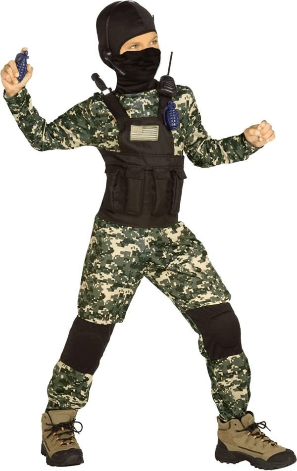 US Special Forces Boy'S Costume