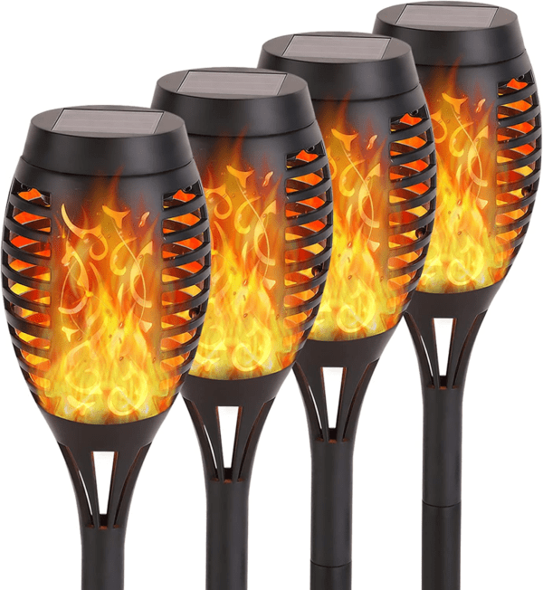 8 Pack Halloween Decorations Outdoor with Flickering Flame - Image 9