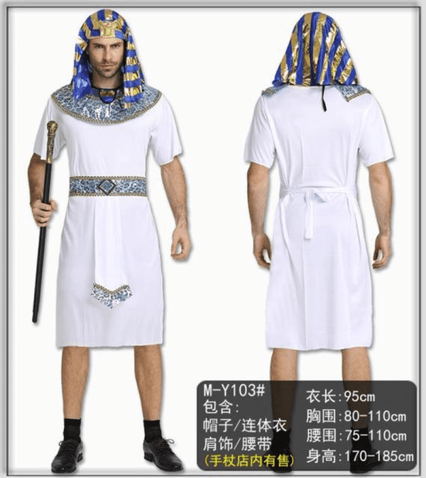 Ancient Egypt Egyptian Pharaoh Halloween Costume - Image 12