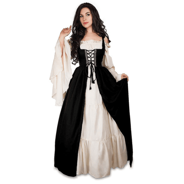 S-6XL Medieval Punk Dress Cosplay Halloween Costumes Women Palace Carnival Party Disguise Princess Female Victorian Vestido Robe - Image 10