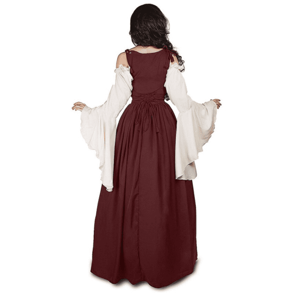 S-6XL Medieval Punk Dress Cosplay Halloween Costumes Women Palace Carnival Party Disguise Princess Female Victorian Vestido Robe - Image 4