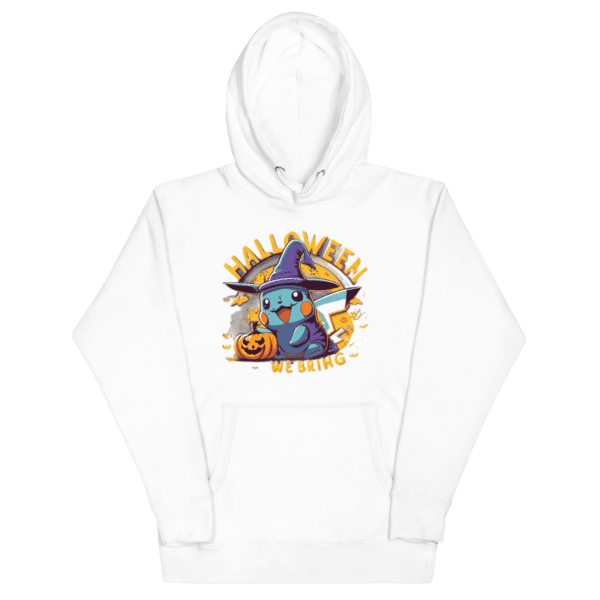 Halloween We Bring! Zombie Pika Unisex Hoodie - Image 2